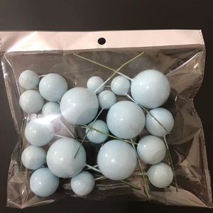 ลูกบอลโฟมสีสันสดใสสำหรับตกแต่งเค้กวันเกิด จากโรงงานผู้ผลิต - Product Image 3