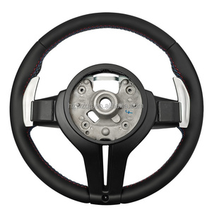 Volante Deportivo de Cuero al por Mayor para <span class=keywords><strong>BMW</strong></span> F15 F20 F30 F31 F40 E60 E83 E70 E90 E91 540i X1 X2 X3 X4 X5 X6 - Product Image 4