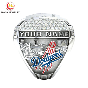 プロフェッショナル カスタマイズ 2020 ドジャース 公式 チャンピオンシップリング 高品質 メンズ ジュエリーリング 特注チャンピオンリング - Product Image 6