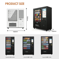 Máquina Expendedora Inteligente de Snacks y Bebidas con Sistema de Refrigeración y Solución de Marca Personalizada