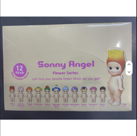 Figurine miniature Sonny Angel série Fleur en stock authentique – Boîte mystère, adorable poupée florale, ornement de bureau, jouet artistique, cadeau