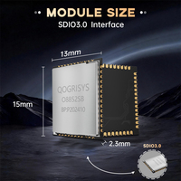 Módulo Wifi Sdio RTL8852BS IEEE802.11a/b/g/n/ac/ax DC3.3V 80MHz SDIO3.0 2T2R UART/PCie Linux/Android para Tablet/IPTV/OTT/NVR/IPC