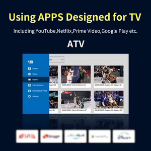 New Set-Top Box giọng nói từ xa TV Box Dual Wifi HDR <span class=keywords><strong>Android</strong></span> 15 TV Box 4K Quad core cho miễn phí trực tiếp trong Tây Ban Nha Tiếng Anh Bồ Đào nha - Product Image 6