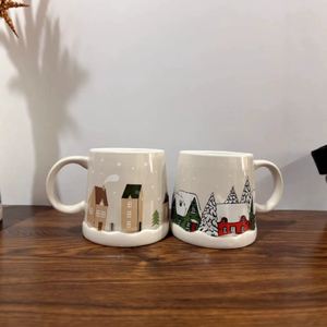 Customizable Cartoon Design 400ml Porcelain <b>Mug</b>-<b>Reusable</b> Dishwasher Safe Stocked Business Gift for Tea & Coffee with ODM Options - Product Image 2