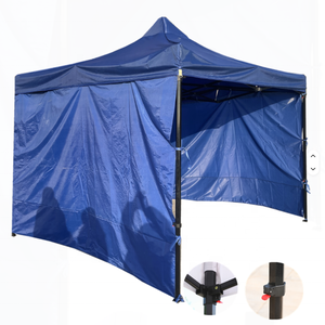 3x3M Retractable Pop-Up Tent Durable Oxford Cloth Awning <b>Canopy</b> Single Layer Waterproof for Sports <b>Outdoor</b> Events - Product Image 6