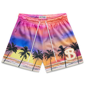 Pour en vrac jambe jour sécheresse régulière Jooging plissé Jogging imprimé vêtements graphique Gym Shorts Shorts - Product Image 1