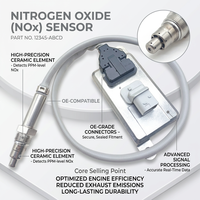 Sensor de NOx Premium TB 24V 51154080012 para MAN TGA TGL TGM TGS TGX Euro 6 SCR Posttratamiento con 1 Año de Garantía