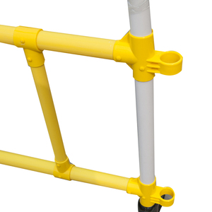 Barrera de valla de plástico para carreteras de sitios de construcción para divisor de seguridad de Control de Tráfico de multitudes - Product Image 6