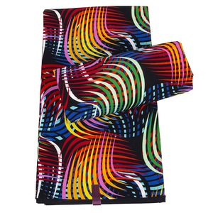 Tessuto Africano Stampato in Cera 100% Poliestere Design Olandese per Abbigliamento Elegante, Arredamento Casa, Abaya Lussuosa e Personalizzabile, Durevole - Product Image 6