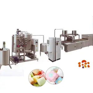 OC-MH600 Continuous White Columnar Extruding Marshmallow Cotton Candy Production Line/Cotton Candy Machine for Sale