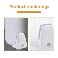 Clip de fixation pour cloison de bureau moderne et minimaliste en plastique de haute qualité Yisheng Hardware YS9702 – Vente en gros