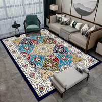 Tapis de prière en gros, tapis moelleux et duveteux pour salon, tapis doux pour enfants, tapis de sol pour salon et salle à manger