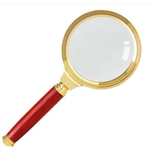 Lente d'Ingrandimento Portatile HD 4x con Montatura in Metallo 68MM, 2 Luci LED, Marca LUGER per Identificazione Gioielli - Product Image 1