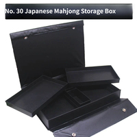 Boîte de rangement rigide pour Mahjong, disponible en stock, organisateur robuste pour les tuiles de Mahjong, pour le rangement quotidien des tuiles de Mahjong à la maison