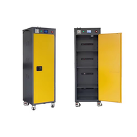 Armoire à batteries IBC16 hybride ignifuge IP54 avec ventilateur axial puissant pour systèmes d'alimentation de secours intérieurs