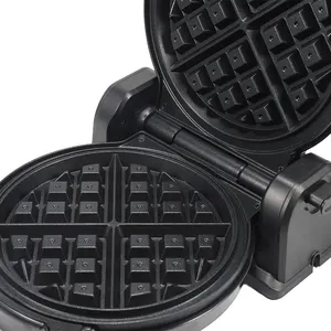 High quality commercial electric egg waffle maker machine with non-stick coating plate