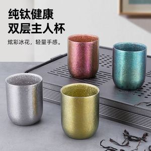 Gobelet à bière double paroi, design esthétique, isolation effet glace, résistant aux hautes températures, portable, grande capacité - Product Image 5