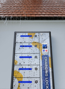 Estación de Carga para Exteriores ZEN de 6 Compartimentos, con Pago por Tarjeta, Compatible con Google Pay, <span class=keywords><strong>Visa</strong></span> o MasterCard - Product Image 3