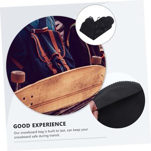 Housse de snowboard rigide imperméable personnalisée avec logo d'usine, antivol, USB, légère, pour sports d'hiver, ski, sac portable - Product Image 4