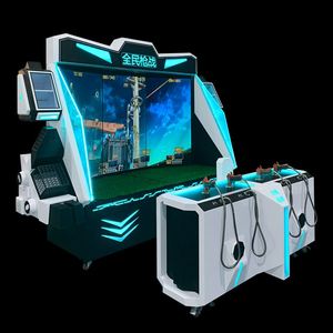 Precio Preferencial al por Mayor: Simulador de Tiro VR Completo de Metal con Interfaz en Inglés, Certificado CE para 1-2 Jugadores, Entretenimiento - Product Image 6