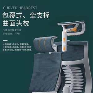 Sillas de Oficina Ergonómicas de Alta Gama con Reposacabezas, Giratorias, Ajustables, de Malla Transpirable para el Hogar y la Oficina - Product Image 5