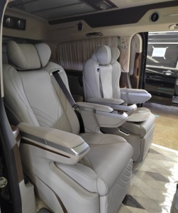 Nouveaux sièges de van VIP électriques de luxe OEM avec écran tactile et charge sans fil pour MPV/VAN/RV - Product Image 3