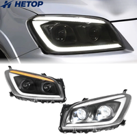 Phares HETOP pour Toyota RAV4 2009-2012 – Amélioration LED, feux de jour DRL, lentille de signalisation, phare avant modifié Plug and Play