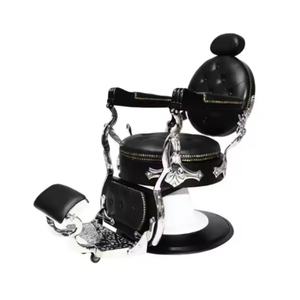 Chaise de barbier en métal, équipement de salon de coiffure, mobilier de salon, chaises de salon de coiffure pour hommes pas chères - Product Image 2