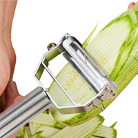 Rts 2 In 1 Fruit Groente Gereedschap Rvs Wortel Julienne Stevige Grip Thuis Dunschiller Groente Fruit Julienne Dunschiller