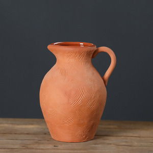 Vaso in Ceramica Terracotta Fatto a Mano, Grande e Alto, <span class=keywords><strong>Stile</strong></span> Messicano <span class=keywords><strong>Vintage</strong></span>, Smaltato, Decorazione Moderna per la <span class=keywords><strong>Casa</strong></span>, Disponibile all'Ingrosso - Product Image 2