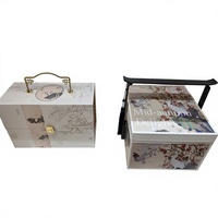 Caja de Embalaje de Lujo de Papel Rígido con Impresión de Logotipo Personalizado con Acabado UV para Embalaje de Regalos Comerciales de Alta Gama
