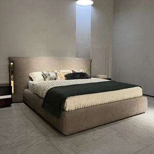 Meubles de chambre à coucher au Design italien moderne, tête de <span class=keywords><strong>lit</strong></span> rembourrée, taille King, luxe, cadre de <span class=keywords><strong>lit</strong></span> <span class=keywords><strong>Double</strong></span>, <span class=keywords><strong>lit</strong></span> doux - Product Image 1