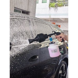 ปืนฉีดโฟมแบบปรับได้ U-NAI UN-806S หัวฉีดขนาด 6.5/8 มม. แบบสองท่อ แรงดัน 60-120PSI น้ำหนักเบา สำหรับล้างรถยนต์เชิงพาณิชย์ - Product Image 5
