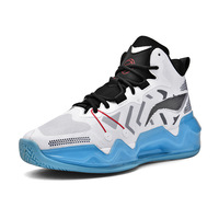 Chaussures de basket-ball de sport décontractées, vente en gros, taille 36 à 45, maille en caoutchouc, cuir synthétique, Logo personnalisé accepté, 1 paire