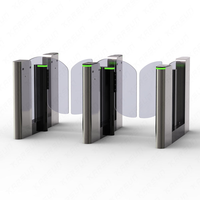 Torniquete de Control de Acceso RFID con Lector de Códigos QR Bidireccional de Acero Inoxidable 304 con Certificación CE