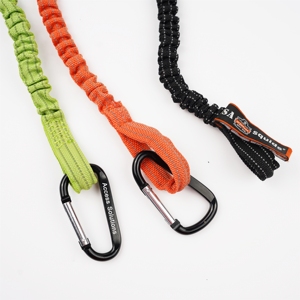 Wholesale Custom Retractable Elastic Tool <b>Lanyard</b> Adjustable Safety <b>Lanyard</b> - Product Image 2