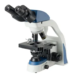 BestScope BS-2026B akromatik hedefler 40X-1000X büyütme dürbün biyolojik mikroskop