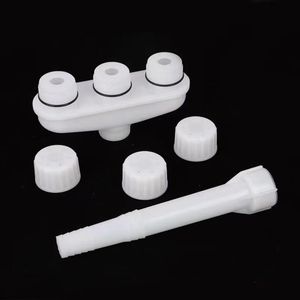 Boquilla de atomizador de ducha divisora de rociador de riego de jardín de plástico de cuatro cabezales duraderos <span class=keywords><strong>para</strong></span> conectividad de <span class=keywords><strong>agua</strong></span> - Product Image 5