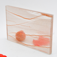 Verre de sécurité décoratif en métal poli, multi-mailles, stratifié, pour cloison d'hôtel