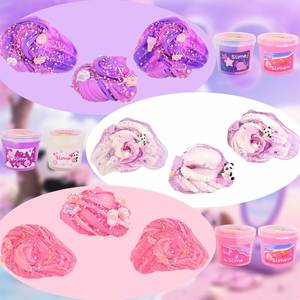 Cute <b>Slime</b> Party Kit Butter <b>Cloud</b> Glossy Varieties Decorative Beads Sparkles Goodie Bag Filler for Girls Boys Toy - Product Image 2