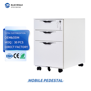 Meuble de rangement en gros sous bureau, amovible, pour bureau et salle d'étude, armoire à dossiers en acier, meuble mobile en métal pour bureau et école - Product Image 1