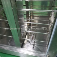 Armoire de Fermentation Professionnelle Entièrement Automatique à Contrôle Intelligent en Acier Inoxydable avec Écran Tactile, 16/32 Plateaux, Température 0-60°C
