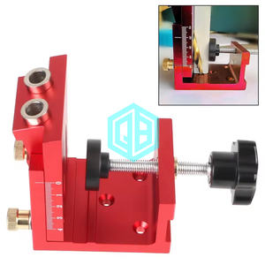 Sistema de plantilla de orificio inclinado Marco de <span class=keywords><strong>aluminio</strong></span> de alta resistencia para entramado de madera Ensamblaje de muebles Carpintería - Product Image 2