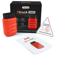 Xtruck X005 Kamyon Tarayıcı Akıllı ECU Programlama DPF Regen Arıza Kodu Okuyucu Ağır Ticari Kamyonlar için 12V 24V