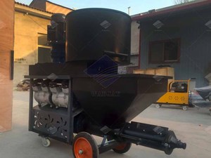 Pulverizador de hormigón resistente a la corrosión de suministro de fábrica de larga duración Bomba hidráulica de hormigón para proyectos aeroportuarios - Product Image 3