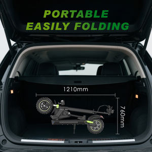 <span class=keywords><strong>ส</strong></span>กู๊ตเตอร์ไฟฟ้า SMD S6 <span class=keywords><strong>1200W</strong></span> 48V 13Ah 15.6Ah แบตเตอรี่ ระยะทาง 30-55 กม. ดีไซน์<span class=keywords><strong>พ</strong></span>ับได้ จัดส่งเร็วจากคลังสินค้าในสหรัฐอเมริกา - Product Image 6