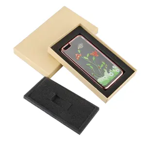 Custom Design Luxury Smart Phone Kraft Paper Cardboard Packaging Empty Mobile Phone Storage Gift Box for Apple iPhone 13 Pro Max