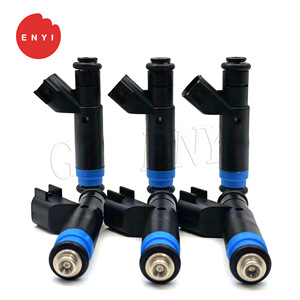 Injecteur de carburant Fj957 pour moteur Ford 3.0L, pièce automobile avec joint bleu et corps noir - Product Image 4