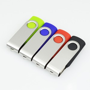Clé USB pivotante en métal, modèle tendance, USB 2.0/3.0, 2 Go, 4 Go, 8 Go, 16 Go, 32 Go, 64 Go, 128 Go, 256 Go, clé USB, mémoire flash - Product Image 1