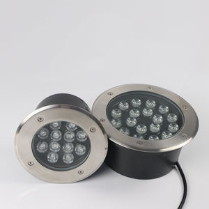 Vendita calda IP65 sotterranea RGB LED faretto esterno 12W 18W 24W 42W DMX512 per giardino giardino ponte di illuminazione del paesaggio - Product Image 3